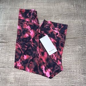 NWT lululemon Align™ High-Rise Pant ITPB Intensity Pink Blossom Multi size 12